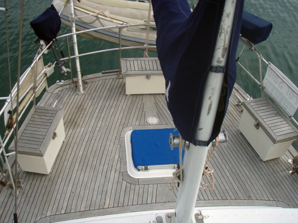 Aft deck.